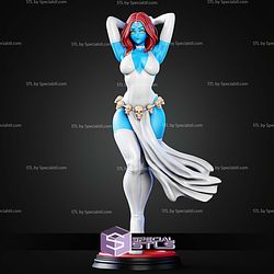 Mystique X Men Anime Style STL Files
