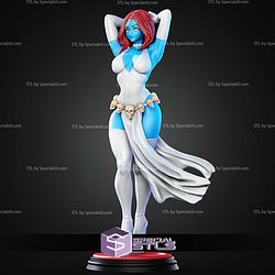 Mystique X Men Anime Style STL Files