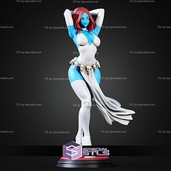 Mystique X Men Anime Style STL Files