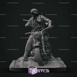 Motorcycle Scout WW2 STL Files