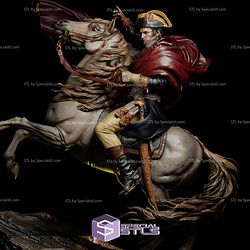 Napoleon Empire On Horse STL Files