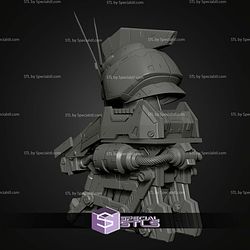Nugundam Head Bust STL Files