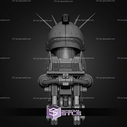 Nugundam Head Bust STL Files