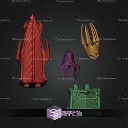 Pale King Miniature 240mm STL Files