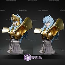Poseidon Sait Seiya Bust V2 STL Files