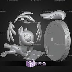 Rainbow Dash V3 STL Files