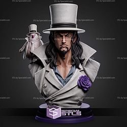 Rob Lucci Bust One Piece STL Files