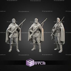 Russian Soldier WW2 1 16 Scale STL Files