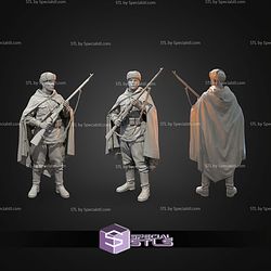 Russian Soldier WW2 1 16 Scale STL Files