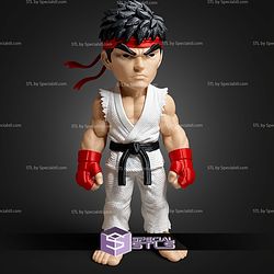 Ryu Street Fighter No Ams Multipart STL Files