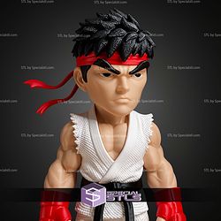 Ryu Street Fighter No Ams Multipart STL Files
