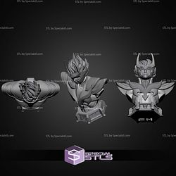 Saint Seiya Ikki Bust 250mm STL Files