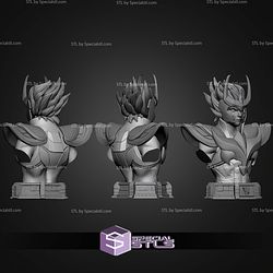 Saint Seiya Ikki Bust 250mm STL Files