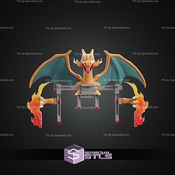 Screen Buddy Charizard 256 Build Plate STL Files