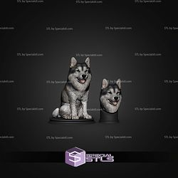 Siberian Husky STL Files