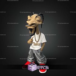 Snoop Dog Caricature No AMS STL Files