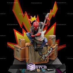 Spider Punk Stage Music STL Files