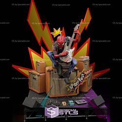 Spider Punk Stage Music STL Files