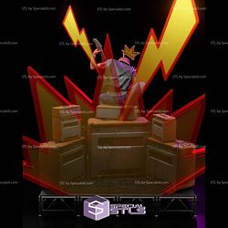 Spider Punk Stage Music STL Files