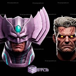 Stryfe Vs Cable Diorama STL Files