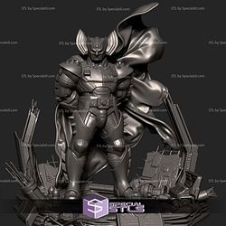 Stryfe Vs Cable Diorama STL Files