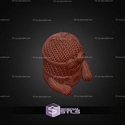 Super Basic STL Knitted Minion Uncut