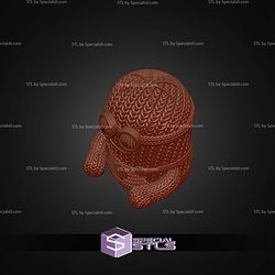 Super Basic STL Knitted Minion Uncut