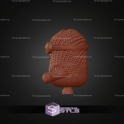 Super Basic STL Knitted Minion Uncut