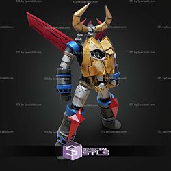 Super Robot Gaiking 320mm STL Files