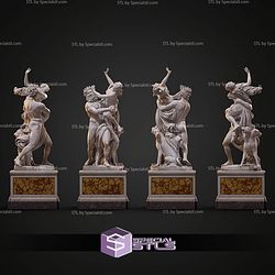 The Rape Of Proserpina Statue STL Files