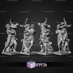 The Rape Of Proserpina Statue STL Files