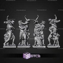 The Rape Of Proserpina Statue STL Files