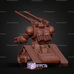 The RX 75 Guntank 320mm STL Files