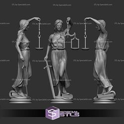 Themis Goddess Of Justice STL Files