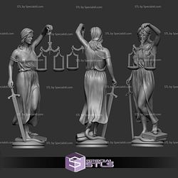 Themis Goddess Of Justice STL Files