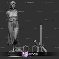 Themis Goddess Of Justice STL Files
