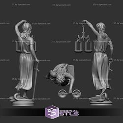 Themis Goddess Of Justice STL Files