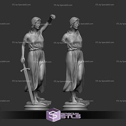 Themis Goddess Of Justice STL Files