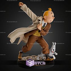 Tintin The Young Adventurer STL Files