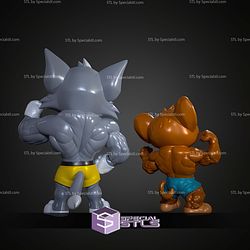 Tom and Jerry Summer Vibes Fan Art No Ams STL Files