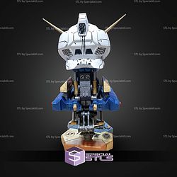 ZETA Gundam Head STL Files