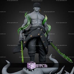 Zoro And Grim Reaper STL Files