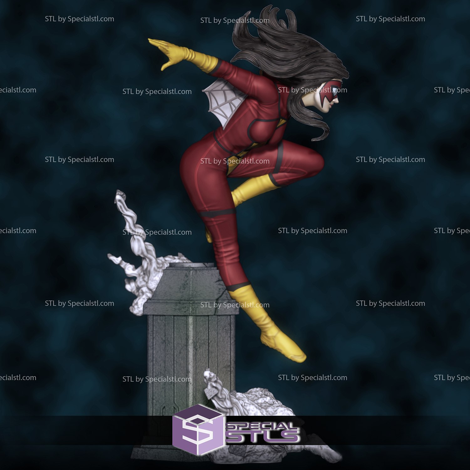 Spider Woman Action Pose from Marvel