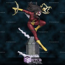 Spider Woman Action Pose from Marvel