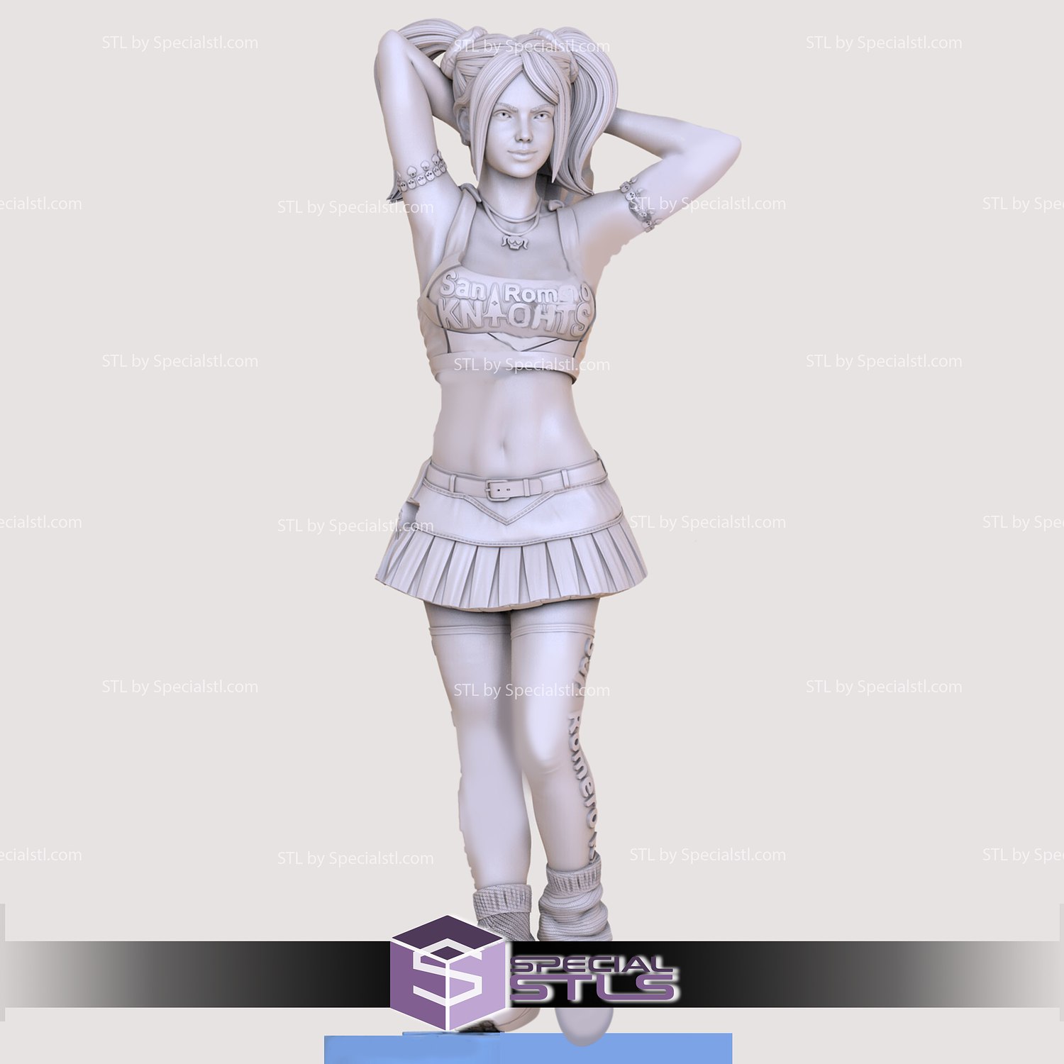 lollipop chainsaw 3D Print Model