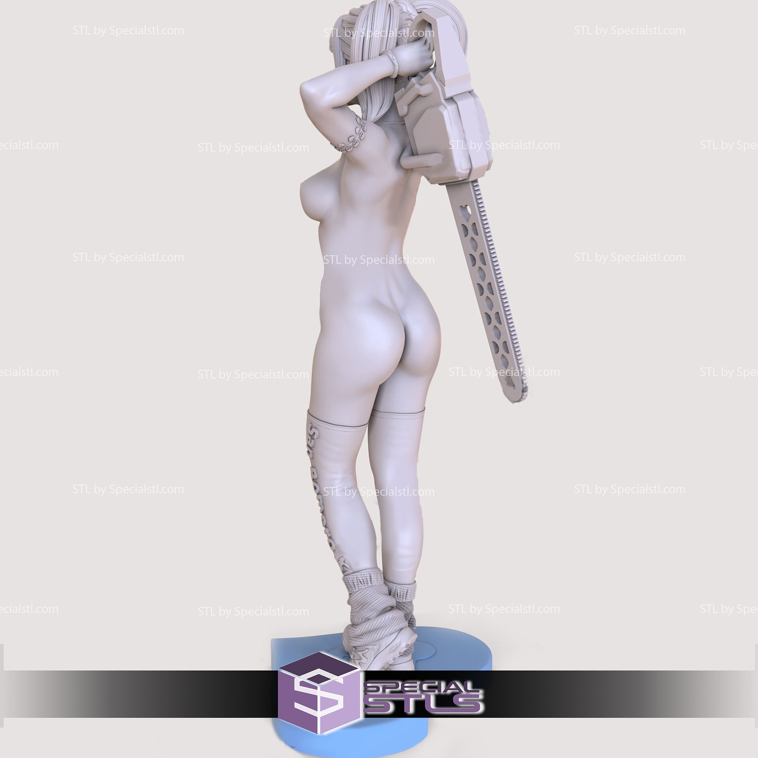 Lollipop Chainsaw + NSFW - STL 3D print files