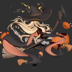 Little Witch Halloween Fanart