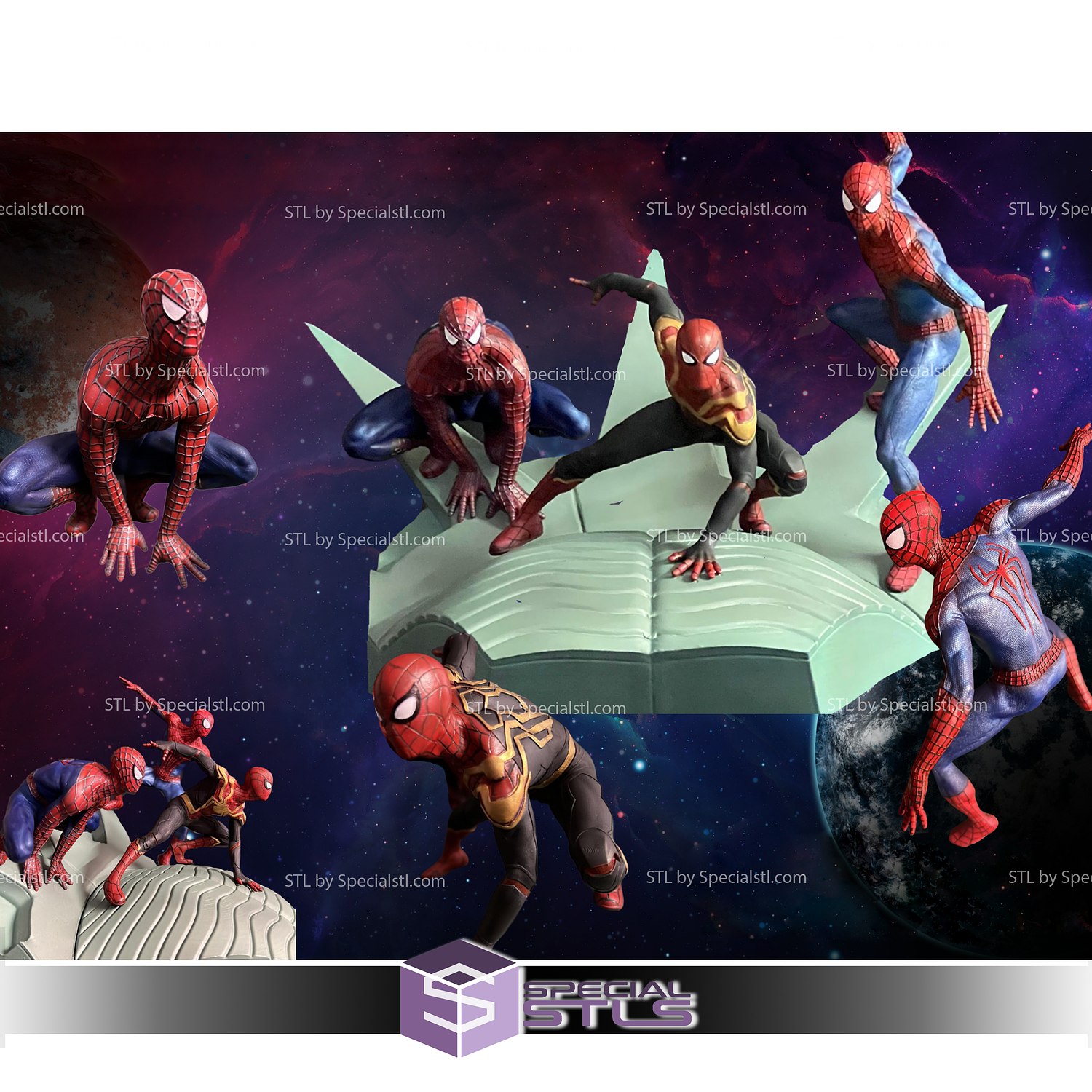 3 Spiderman Diorama from No Way Home | SpecialSTL