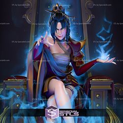 Azula on Throne from Avatar