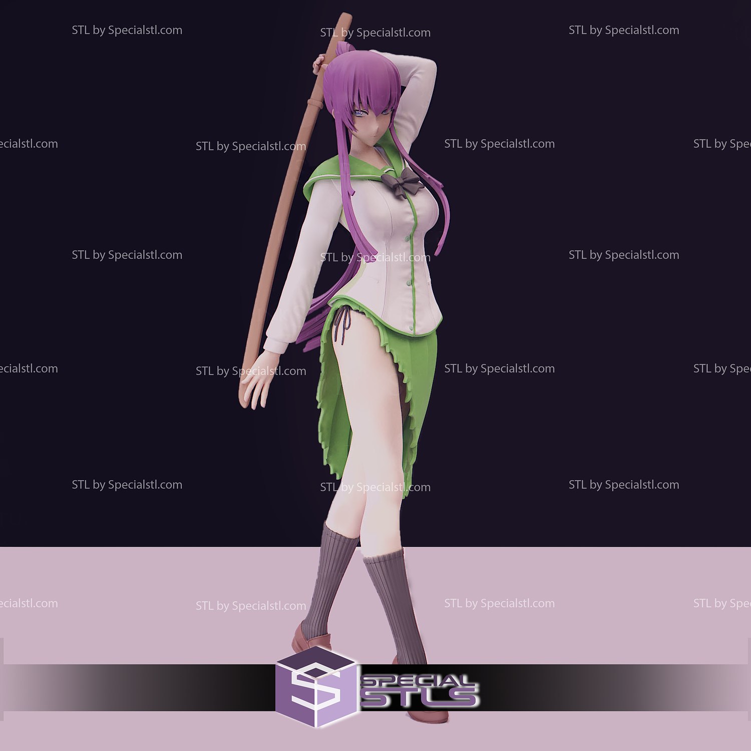 High School of The Dead; Saeko Busujima, While looking for …